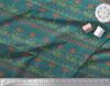 Soimoi Cotton Cambric Fabric Leaves & Floral Artistic Print Fabric by the Metre 42 Inch