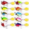 Spoon Wobbler For Fishing Lure Accessories Tackle Sea Jigs Artificial Bait Hard Spinner Trout Vibration Tackle Pesca Metal Vib
