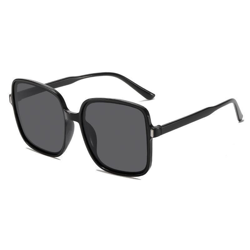 Large Box Sunscreen Fashion Sunglasses Women'S Uv Protection Gradual Change Color Korean Version Of Glasses Men'S Street Sunglasses