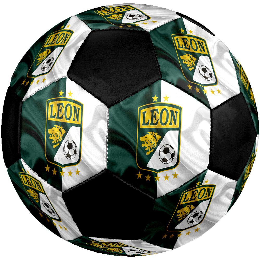 1pc Club Leon Soccer Ball Size 5 Indoor Soccer Ball Fashion Colorful Backyard Game - Great For Sports Fans Gift HE41