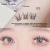 Feixi LC Glue-Free Curled Mouse Eyelashes: Natural, Playful, Cartoon-Inspired Faux Lashes for Women.