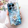 Colorful Butterfly Fashion For Infinix Note 40 5G X6852 Case Silicone TPU Black Cover For Infinix Note40 5G Bumper Shell Fundas