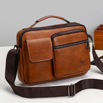 Herren Ein-Schultertasche Herren Umhängetasche Kleine Tasche Modische und Lässige Herren Tasche