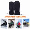 Snowboard-Fäustlinge für Damen Herren Wasserdichte Skihandschuhe Touchscreen Schneehandschuhe für Winter Snowboard Schneemobil