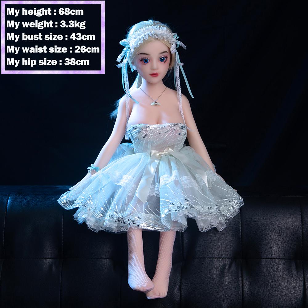 3D Silicone Sex Doll Made Of Safe TPE Material With Realistic Vagina And Anal Opening, An Adult Sex Toy