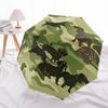 1pc Camouflage Dachshund Pattern Automatic Open/Close Umbrella - Compact Travel Umbrella, Gift for Birthday, Christmas, Anniversar yy251208167