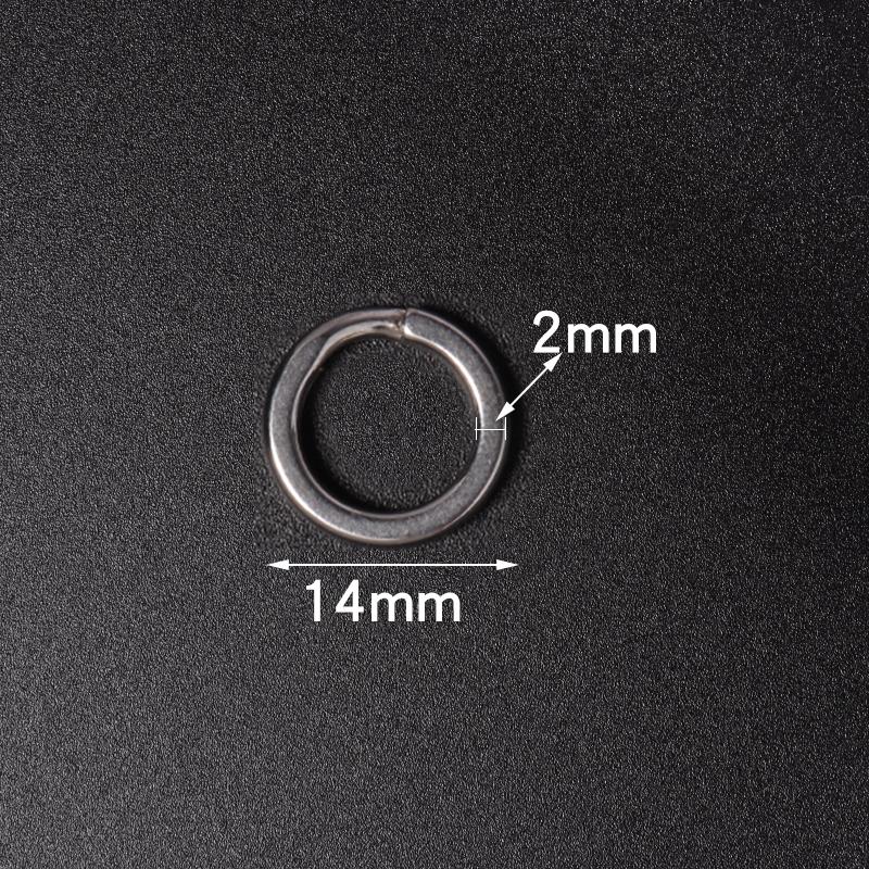Louleur 316 Stainless Steel Keyring Split Ring Key Ring For Key Chain Keychain Diy Jewelry Making Sleutelhanger Key Rings