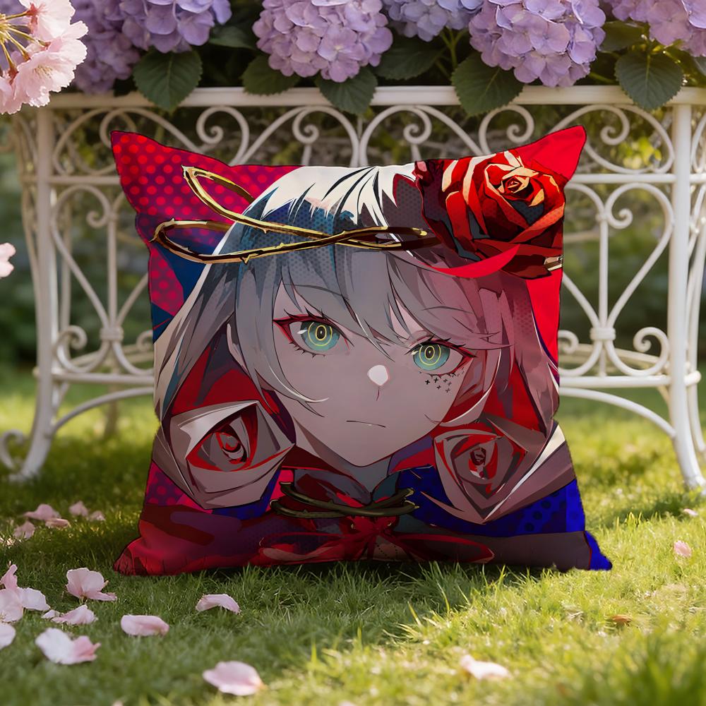 Anime T-Takt Op. Destiny Cushion Cover Home & Car Dual-Scene Pillow Cover: Reversible for Premium Comfort