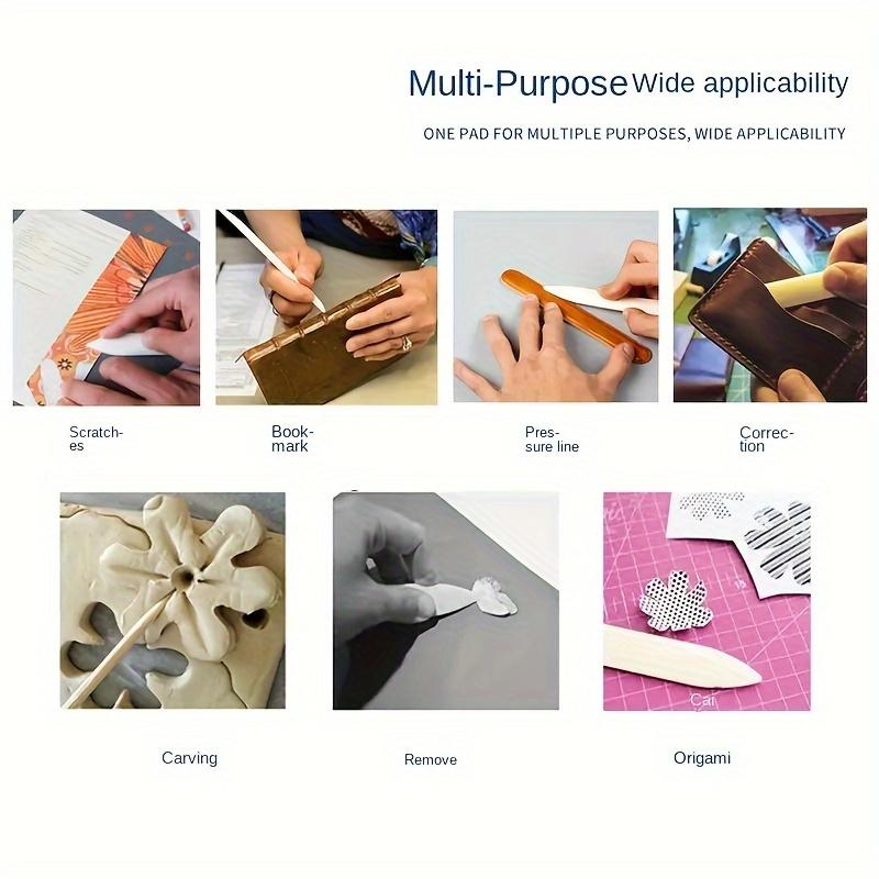 1set(2pcs) Premium Folder Paper Creaser Set, Folder Scoring Folding Creasing Origami Paper Creaser Crafting Scrapbooking Tool for DIY Handmade Faux