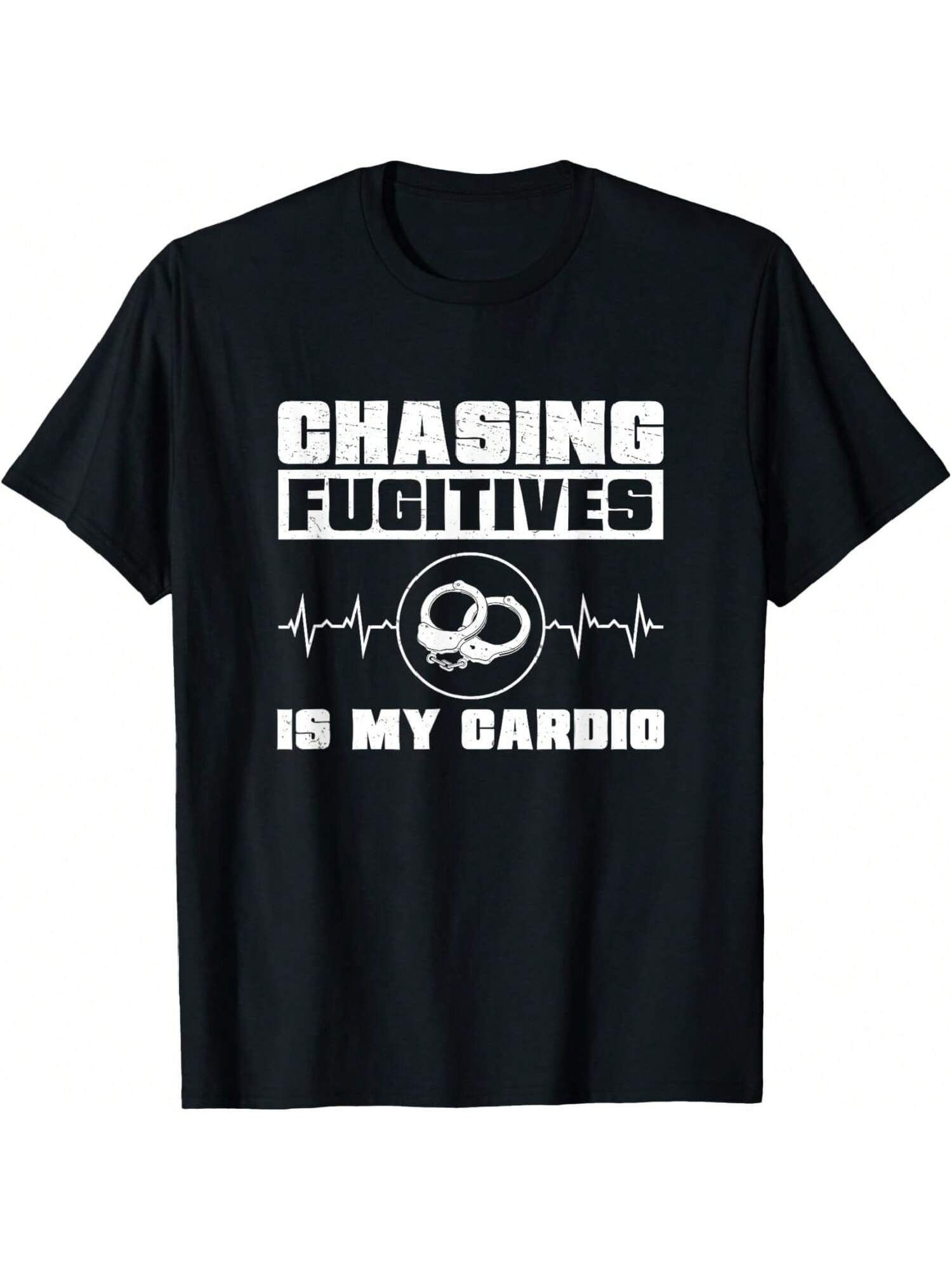 Bail Enforceunisext Agent Chasing Fugitives Bounty Hunting T-Shirt S разноцветный