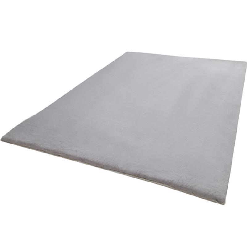 Modern Imitation Rabbit Fur Carpet for Living Room and Bedroom – Cute, Washable, Customizable, Full-Cover Floor Mat