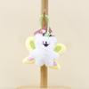Love Butterfly Wings Maltese Keychain Cute Backpack Decorative Doll Pendant