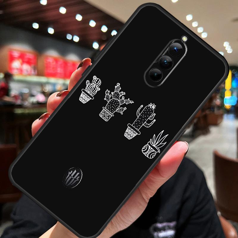 Cactuspatroon Hoesje Voor ZTE Nubia Red Magic 8S 9S 10S 8 9 10 Pro Plus 6S 7S 6 7 Pro 5G 6R 11 Pro Plus Cover