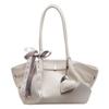 Pu Large Capacity Folded Bag For Women With Magnetic Closure Suitable For Daily