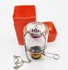 Camping Mini Portable Camping Lantern Gas Light Tent Lamp Torch Hanging Glass Lamp Travel Gas Stove