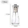 High-Pressure Glass Oil Spray Bottle for Kitchen and Air Fryer