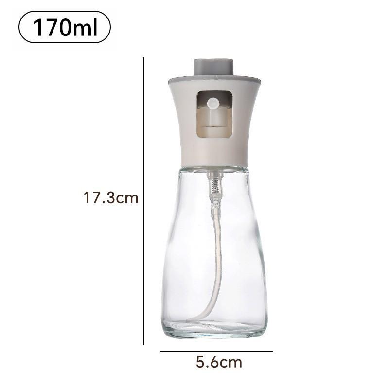 High-Pressure Glass Oil Spray Bottle for Kitchen and Air Fryer