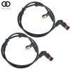 Front Rear Left+Right ABS Wheel Speed Sensor For Mercedes-Benz C350 2045400117