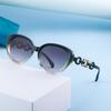Polarized Cat Eye Sunglasses Women'S Tide Chain Sunglasses Women'S Glasses