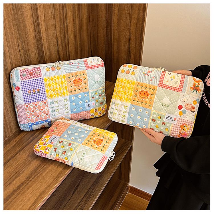 

Милый защитный чехол в корейском стиле - iPad 11 дюймов и внутренняя сумка для ноутбука (13/14/15 дюймов) 11-inch