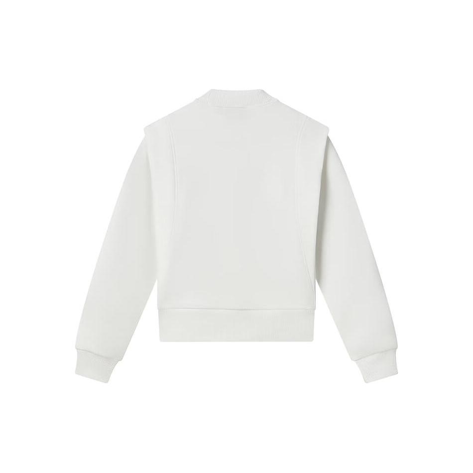 

New FILA Sweatshirt Women s Cloud White F11W318204F-WT M