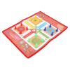 2 in 1 Snake and Ladder Flying Chess Set NonWoven Fabric Portable Family Table Game
