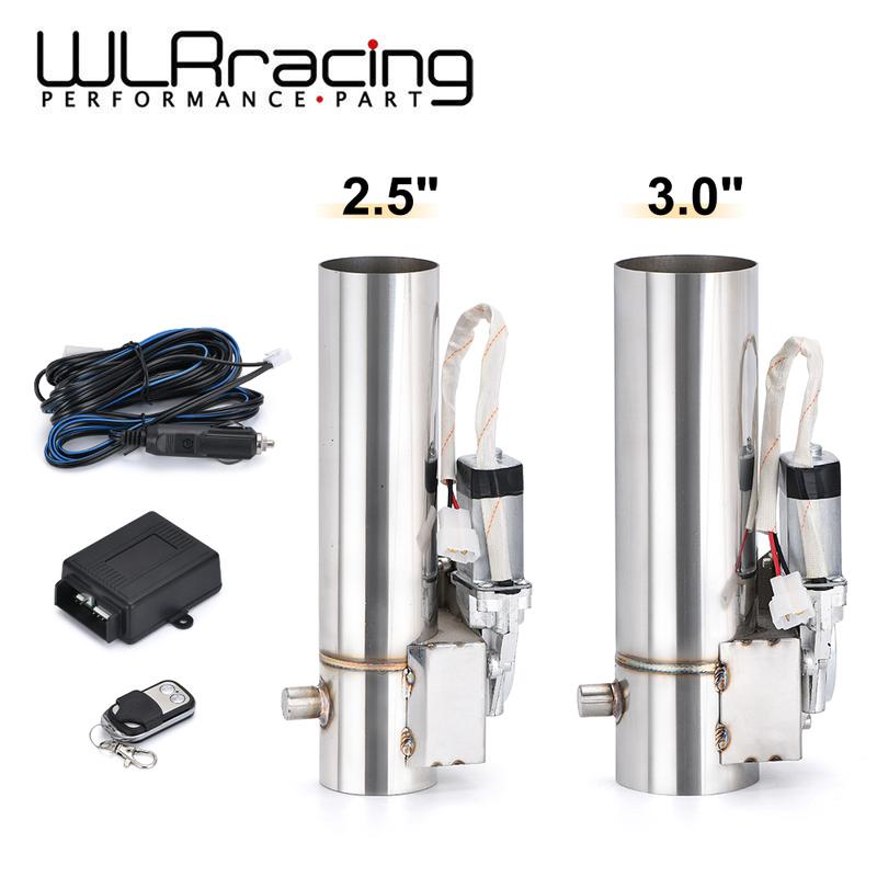 2.5" 63mm 3" 76mm Exhaust Control Valve Exhaust Pipe Electric Pipe Exhaust Electrical Cutout with Remote Control Wholesale Valve