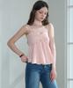 PLUNASTUDIO Irene Lace Sleeveless Top (Pink)