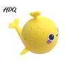 Durable Stress Ball Squeeze Toy Whale Shape Slow Rebound Decompression Relief Bright Color Desktop Ornament Sensory Fidget