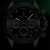 POEDAGAR New TOP Brand Luxury Men's Watch With Box Waterproof Luminous Multifunctional Men's Quartz Watches