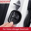 4pcs Silicone Car Door Lock Buckle Anti-collision Protective Cover For Volvo S90 XC60 V40 V90 XC40 XC90 XC60 V60 S60 Accessories
