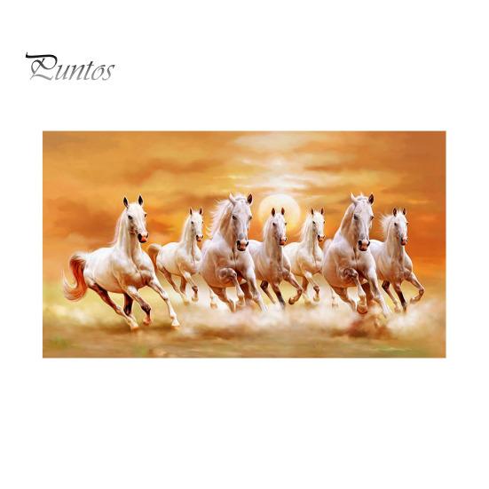 

Бегущие лошади Холст Картина Стена Гостиная Картина Плакат Фон Декор 20*40cm