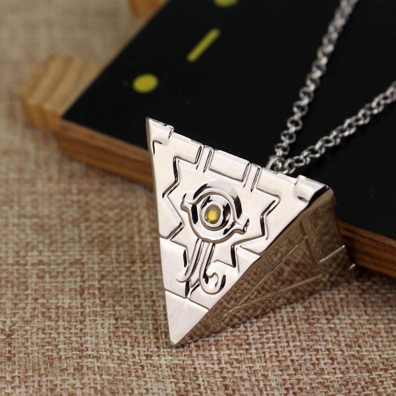 Hra 3D Millennium Puzzle Oko Přívěsek Náhrdelník Muži Ženy Cosplay Šperky Doplňky