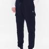 Polo Ralph Lauren SS23 Solid Color Logo Embroidered Cuffed Casual Sports Pants Men pants Navy-Blue 710881522-007
