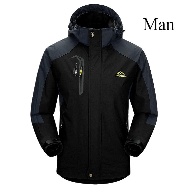 Utendørs hardshelljakke for par Enkeltlags sportsklær for menn og kvinner Tynn vindtett og vanntett