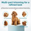 Pet Electric Foot-shaving Device, Electric Trimmer for Cats and Dogs, LED Lamp for Paw Shaving, Foot-shaving Device for Pets, Pet Supplies