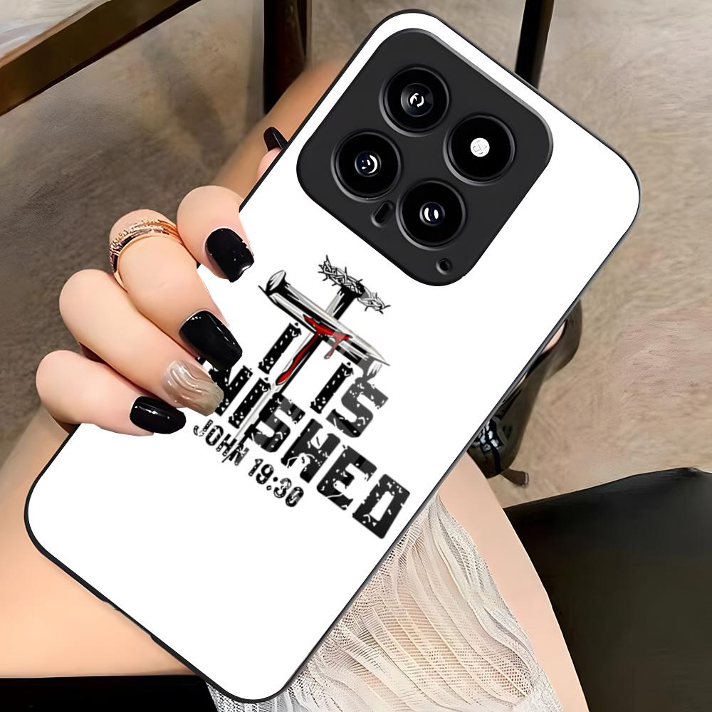 

Son Of God Jesus Cross Holy Light Phone Case For Xiaomi 15 Redmi Note 14 13 12 11 T Lite Ultra Pro ProPlus 12 10 C 5G Glass Cov Xiaomi 14
