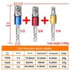 Tuosen Electric Wrench Hex-to-Square Adaptor Handle Rod