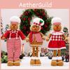Whimsical Gingerbread Man Doll With Chef Hat In Expandable Styles For Joyful Christmas Decor