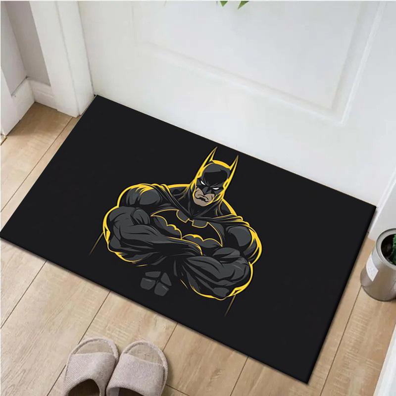

1pc Office Carpet Chair Mats Batman Muscle Logo Perfect for Office Chairs, Living Rooms, Or Bedrooms,Polyester Carpet.HDT173 60cm by 90cm