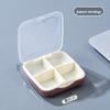 Portable Pill Box: Large Capacity, Sealed, Mini Dispenser with Cutter for Weekly Tablets