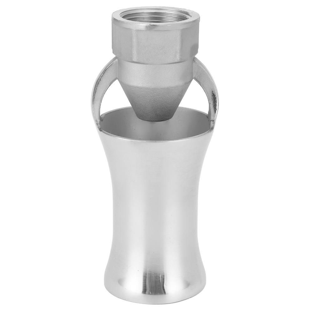 Silver Cedar Nozzle 304 Stainless Steel Fountain Sprinkler Fountain Nozzle Courtyard Water Display