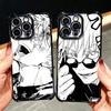 Cool Black JUJUSU Anime Soft Phone Case For Xiaomi Poco X7 X8 Pro Max X6 X5 X3 F8 Ultra F7 M8 M7 M5S Redmi 15C 15A 15 14C 13C 12