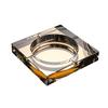 Crystal Glass Ashtray with Custom Logo for Home, Hotel, KTV Decor & Gifts