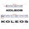 JWRQ5 32,2*2,6cm / 19,2*2cm – Aplicabil pentru Emblema Litere Portbagaj Spate Renault Koleos