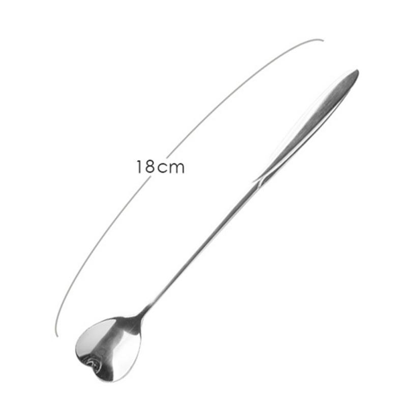 Stainless Steel Tea Spoons Set Gold Silver Flower Coffee Spoon Honey Dessert Ice Cream Scoop Long Handle Teaspoon Tableware
