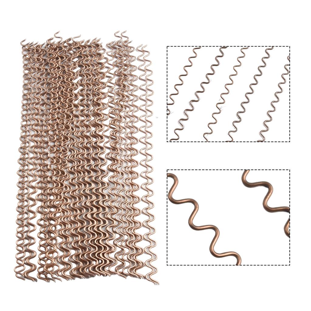 50/100pcs 320mm To 335mm Spot Welding Electrodes Wave Wires Spotter Consumable For Car Body Repair Dent Puller Car Repair Tools