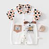 Summer Baby Short-Sleeve Bodysuit - Cotton Romper for Newborns