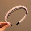 Korean Kids' Anti-slip Hair Tamer Headband with Teeth - Cute Flyaway Hair Accessory