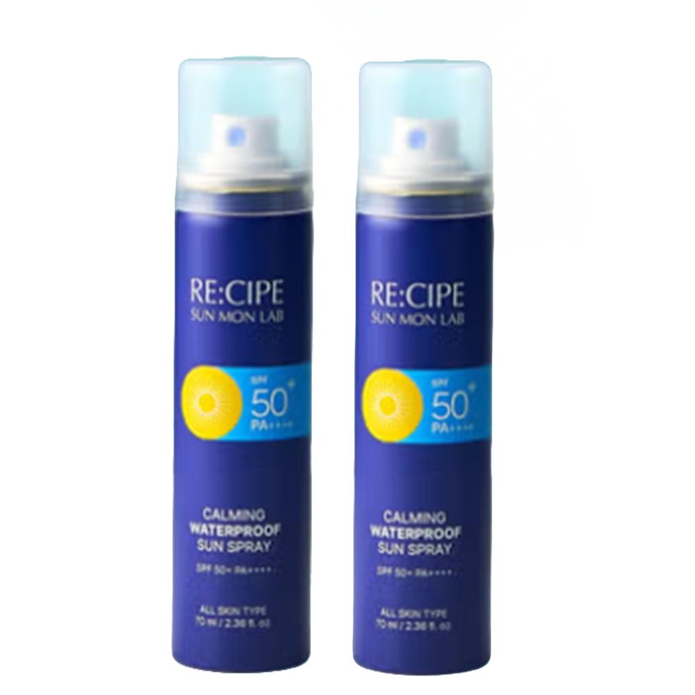 recipe sunmonlab Calming Waterproof Sun Spray 70ml